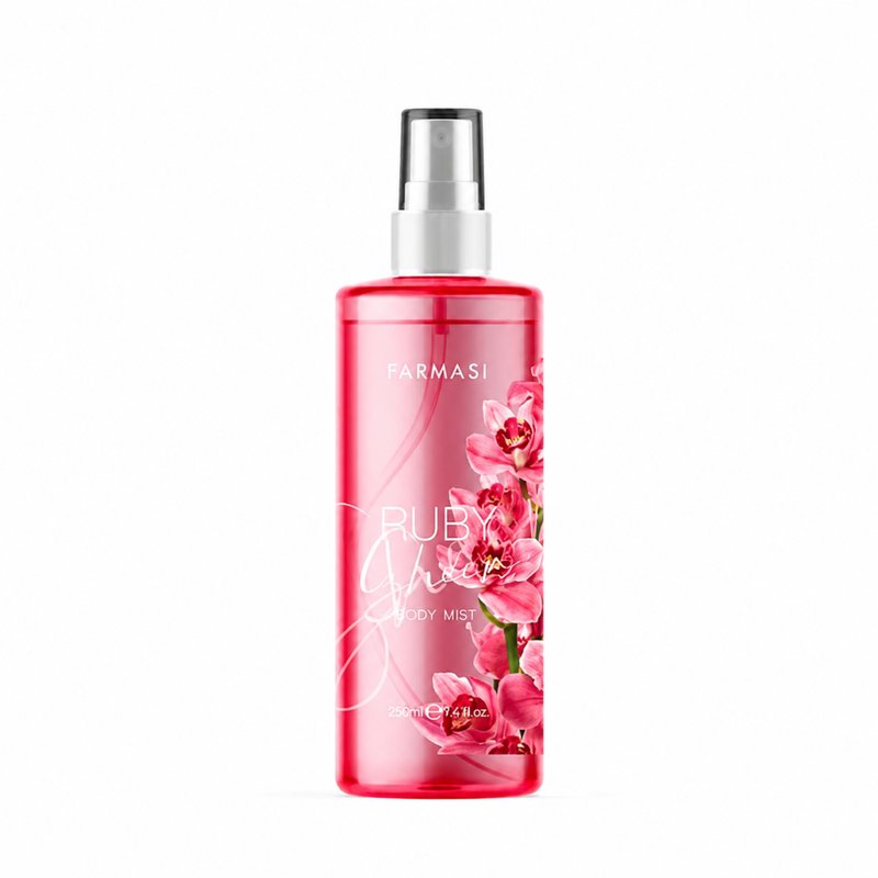 بادی میست فارماسی مدل Ruby Sheer حجم 225 میلی لیتر